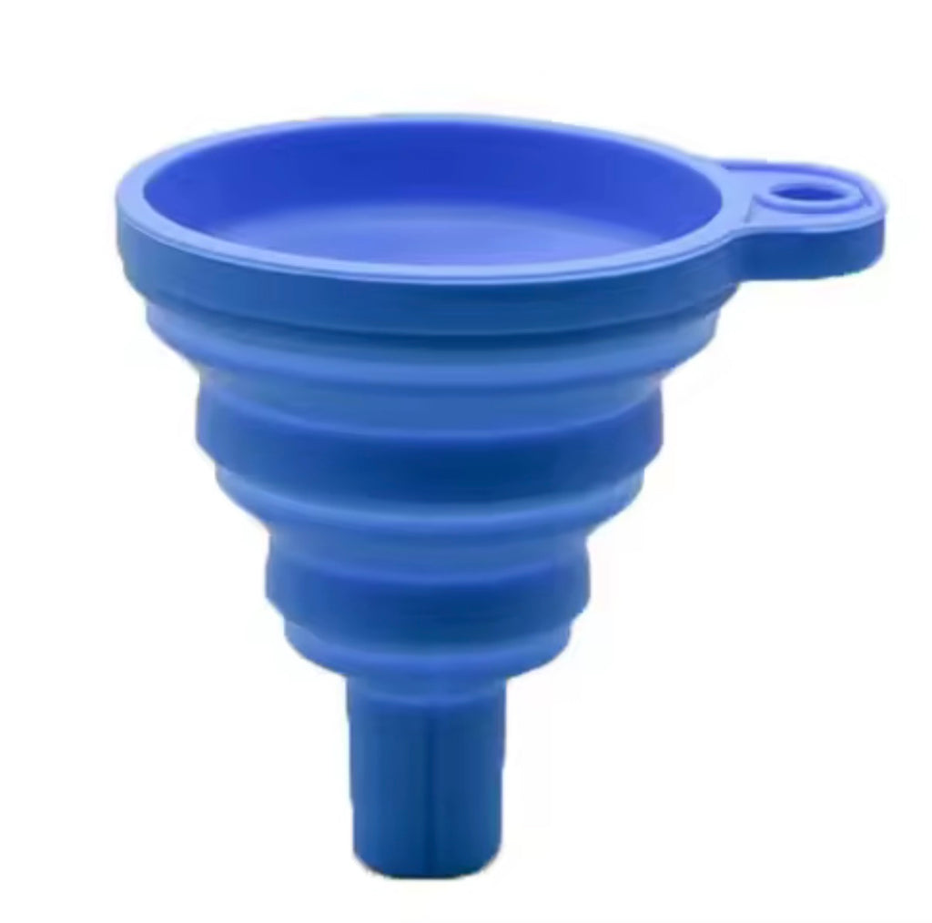 Składany lejek silikonowy do auta